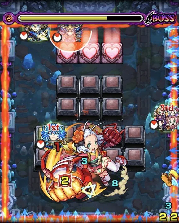 未開の幻洞1ボス3クロスドクロ処理後