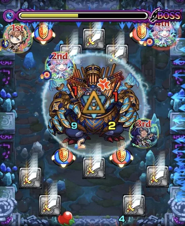 未開の幻洞2ボス3クロスドクロ処理後