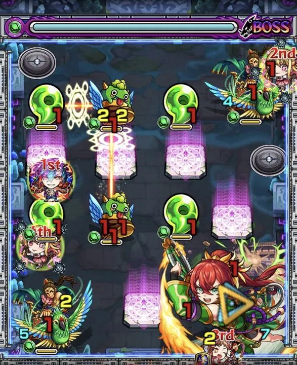 未開の幻洞3ボス1