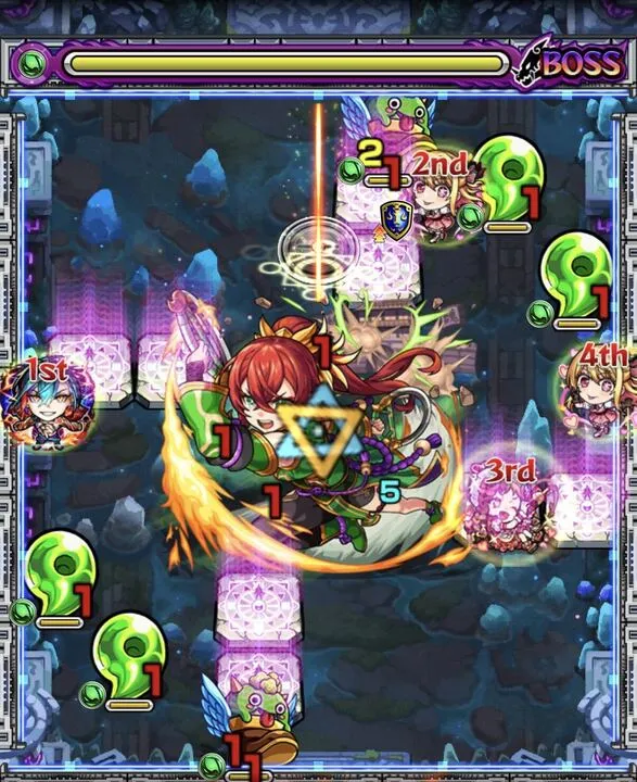 未開の幻洞3ボス3ザコ処理後