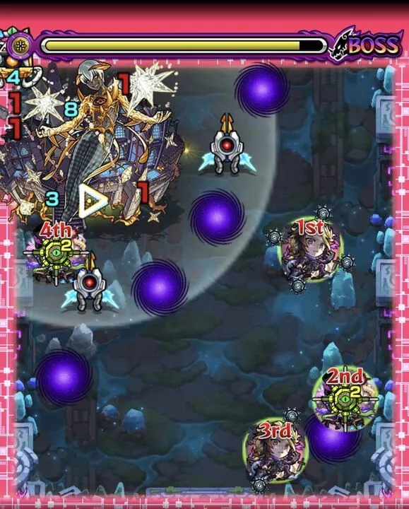 未開の幻洞4ボス3クロスドクロ処理後