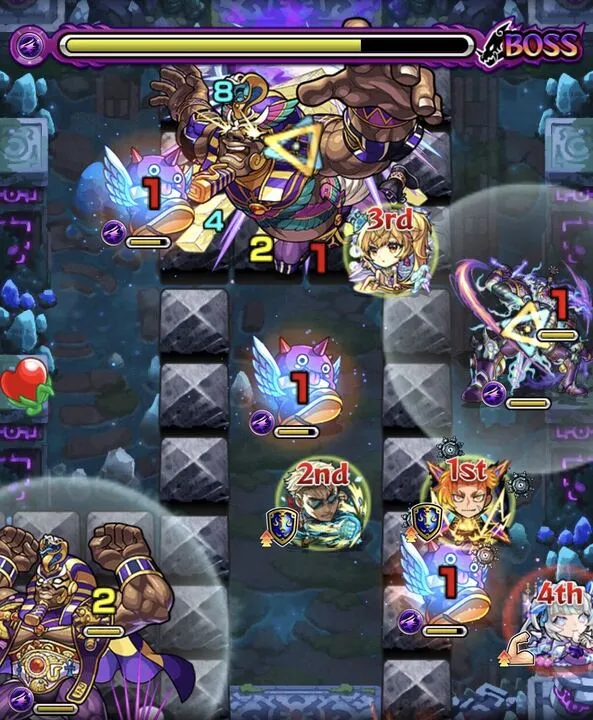 未開の幻洞5ボス4クロスドクロ処理後