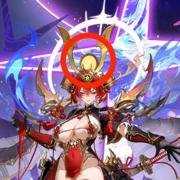 少女廻戦の魔王の兜のタップする場所