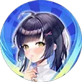 小谷城の暖かな夏のアイコン