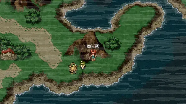 魔岩窟へ向かう