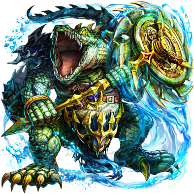 オセロニアの［刻の暴食者］クロノダイルの画像