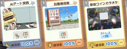 ストレス減少
