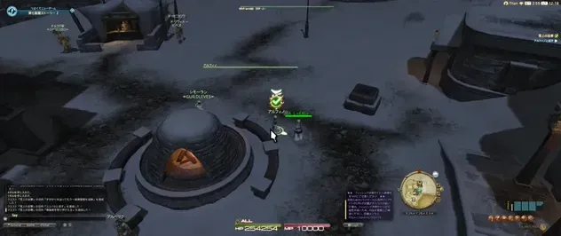 アルフィノと話す
