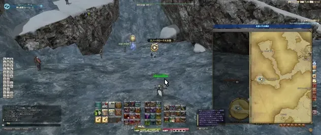スノークローク大氷壁のアルフィノ