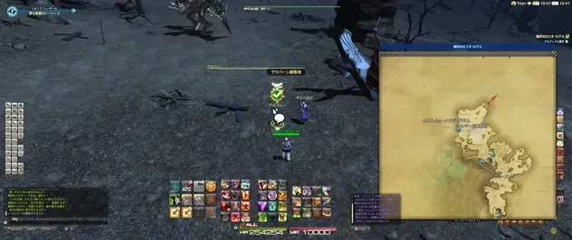 アルフィノと話す