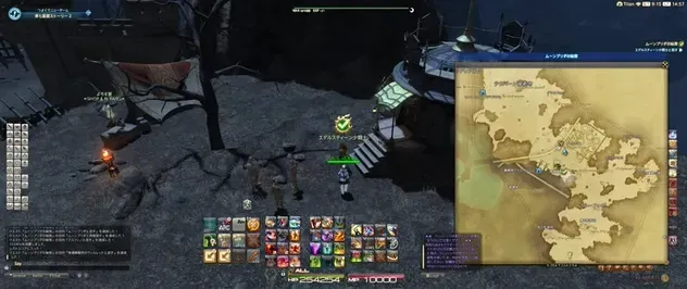 alt:エデルスティーン少闘士と話す
