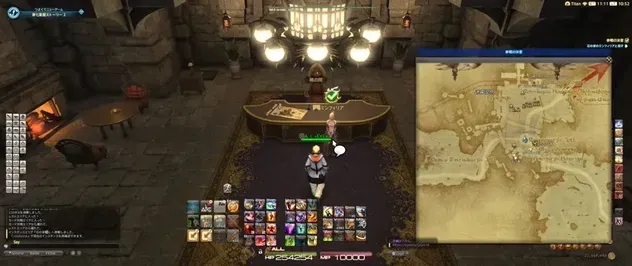 ミンフィリアと話す