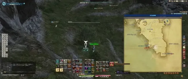 ゼファー陸門近くの指定地点