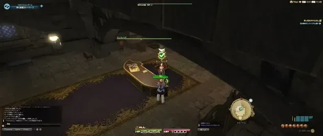 石の家のミンフィリアと話す