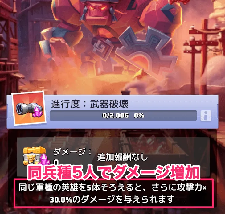 同兵種5人