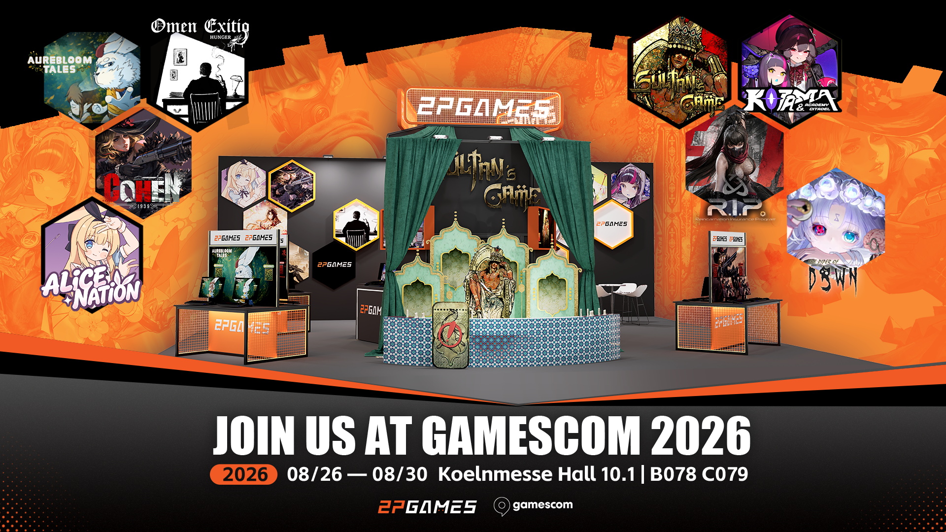 2P Gamesが「Gamescom 2026」に出展決定！ ローグライトハクスラ、爽快シューティング、錬金術経営まで！