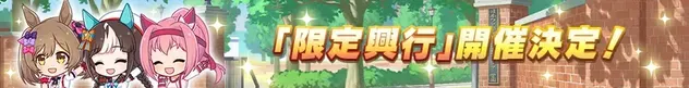 限定興行開催