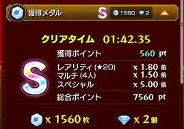 1周スコア