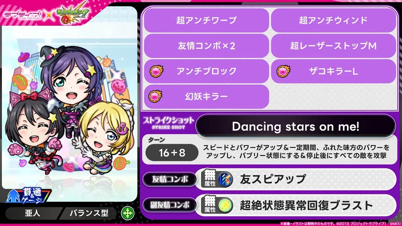 音ノ木坂3年性能