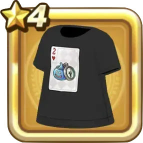ドラぽかTシャツ・ハート画像
