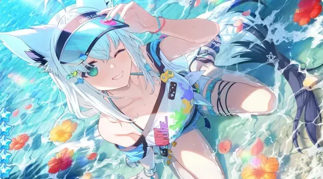 水着白上フブキ