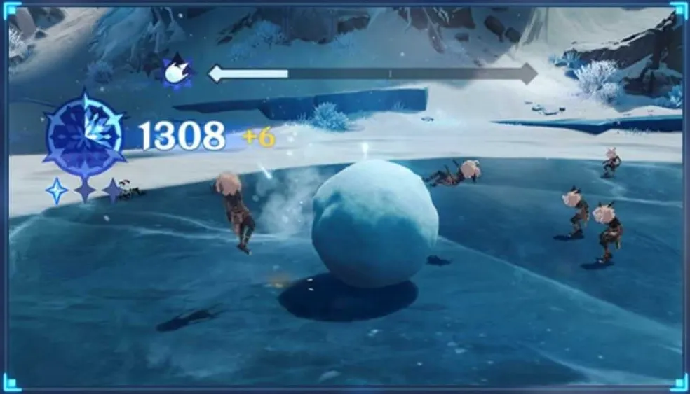 雪玉フェーズ