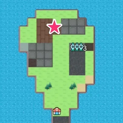 いしのかんばんの位置マップ
