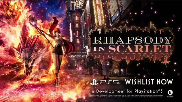 Rhapsody in Scarletのタイトルロゴ