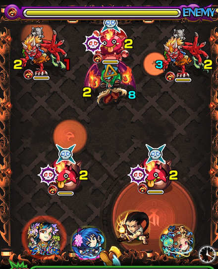 焔摩天ステージ1攻略