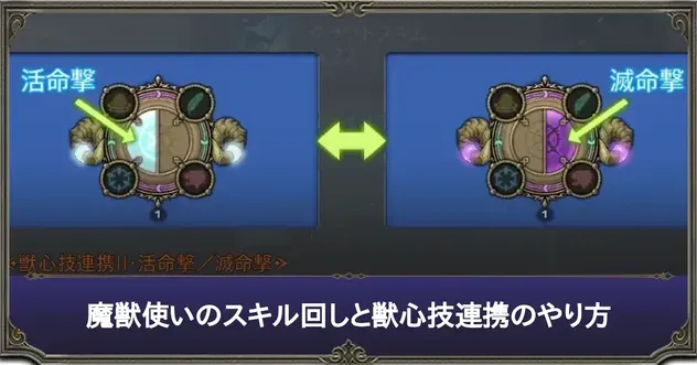 FF14】魔獣使いのスキル回し・獣心技連携のやり方【リミテッドジョブ