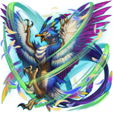 オセロニアの［砂嵐を呼ぶ鳥竜］ルフの画像