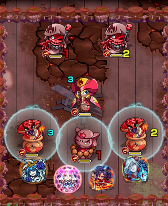 火ムラマサのボス戦第1ステージ画像