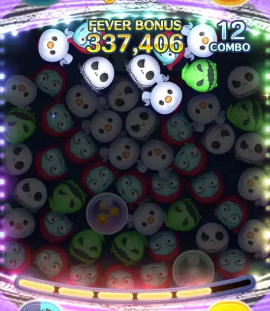 ツムツム】ナイトメアビフォアクリスマス（セット）の評価とスキルの