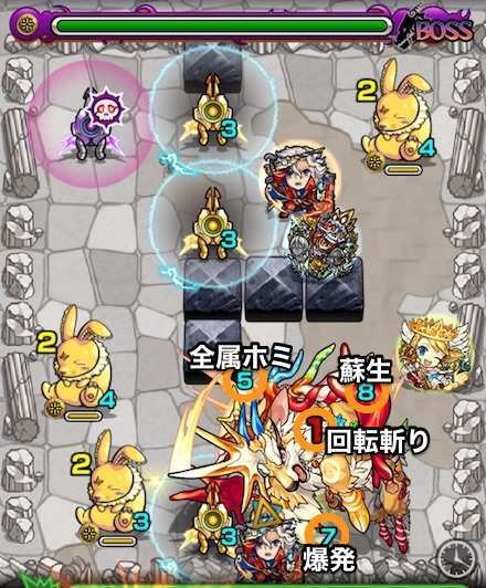 スウィーティカのボス2攻略