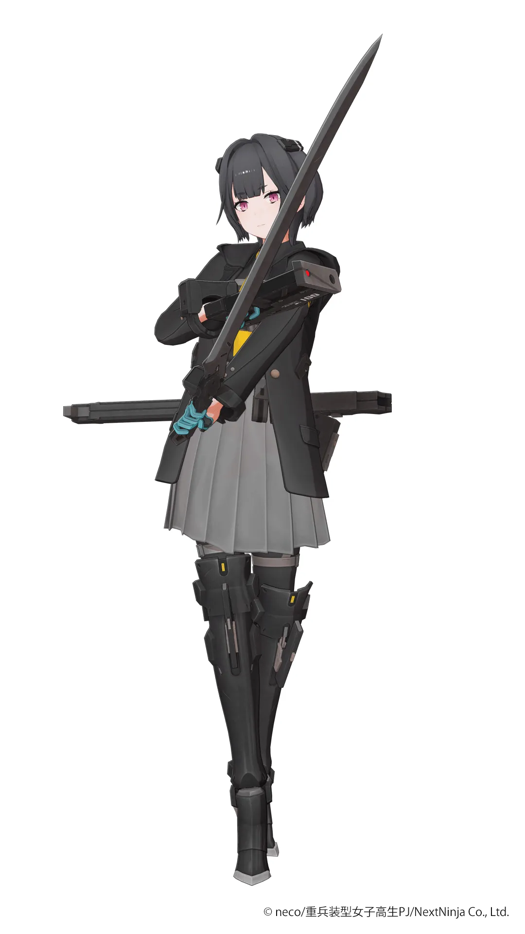 その他 neco 2026.10.14｜イラストレーター「neco」のイラストシリーズ『重兵装型