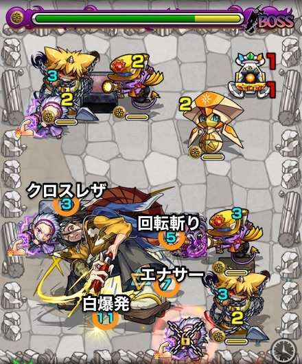 山南敬助ボスステージ2攻略