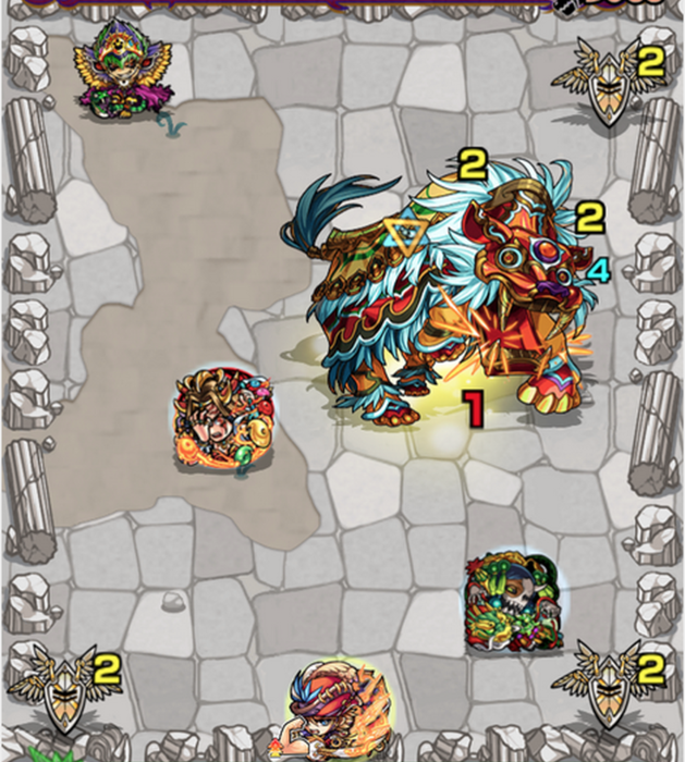 モンスト 虎舞流明華極攻略4
