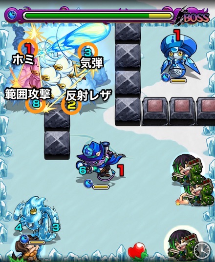 メジェドのボス2攻略