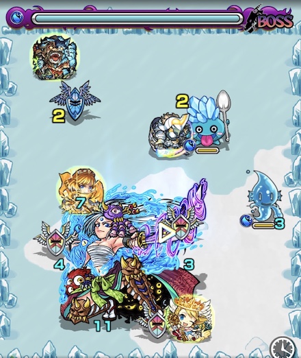 ぬらりひょんのボス1攻略