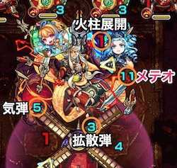 阿修羅廻ボス攻撃パターン