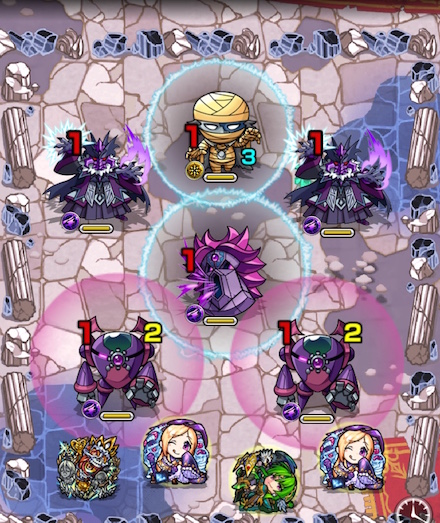 ファラオステージ1攻略