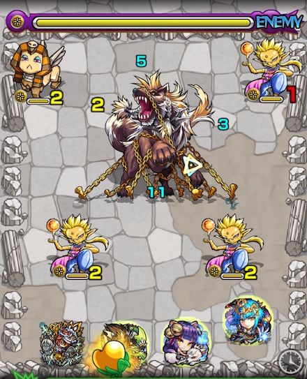 フェンリルステージ1攻略