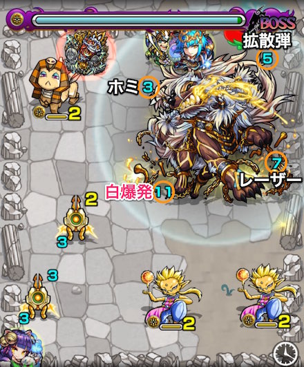 フェンリルボスステージ2攻略