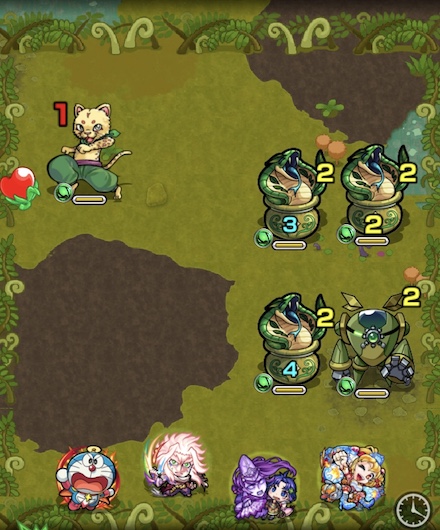 バジリスクのステージ1攻略