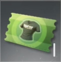 衣装チケット（緑）