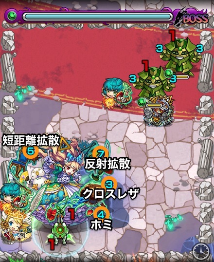 ポルターガイストのボス1攻略