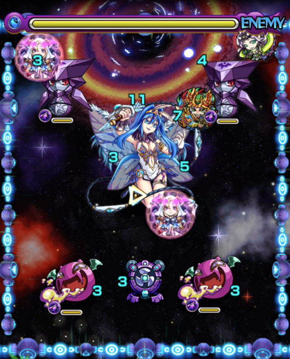 乱闘!モンスト宇宙大戦のステージ画像4