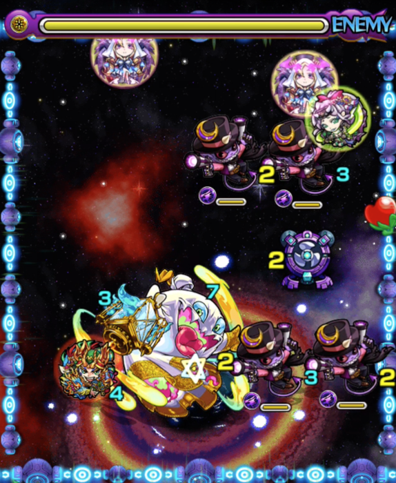 乱闘!モンスト宇宙大戦のステージ画像7