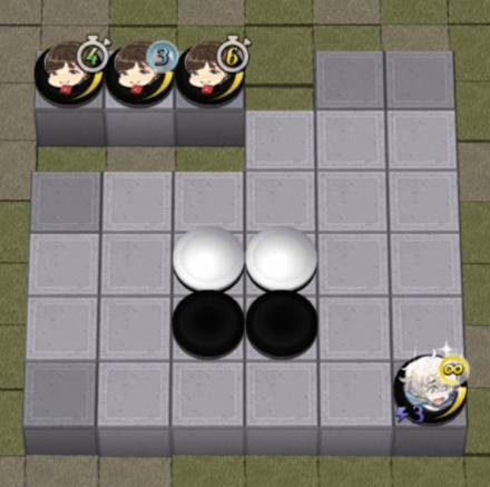 オセロニア運営のステージ2の画像