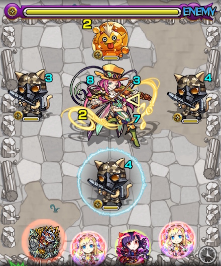 カヴァレッタステージ1攻略